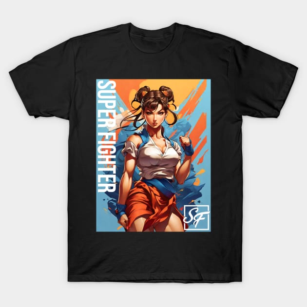 Super Fighter CL T-Shirt by UB design